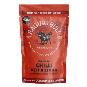 Raging Bull Chilli Beef Biltong 250g